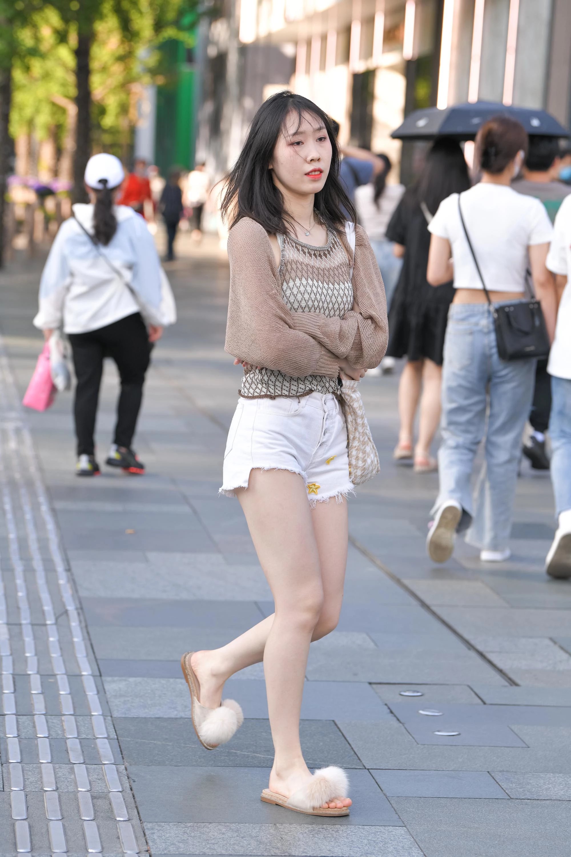  魔镜街拍,热裤,小姐姐,街拍,写真套图,大生模拍