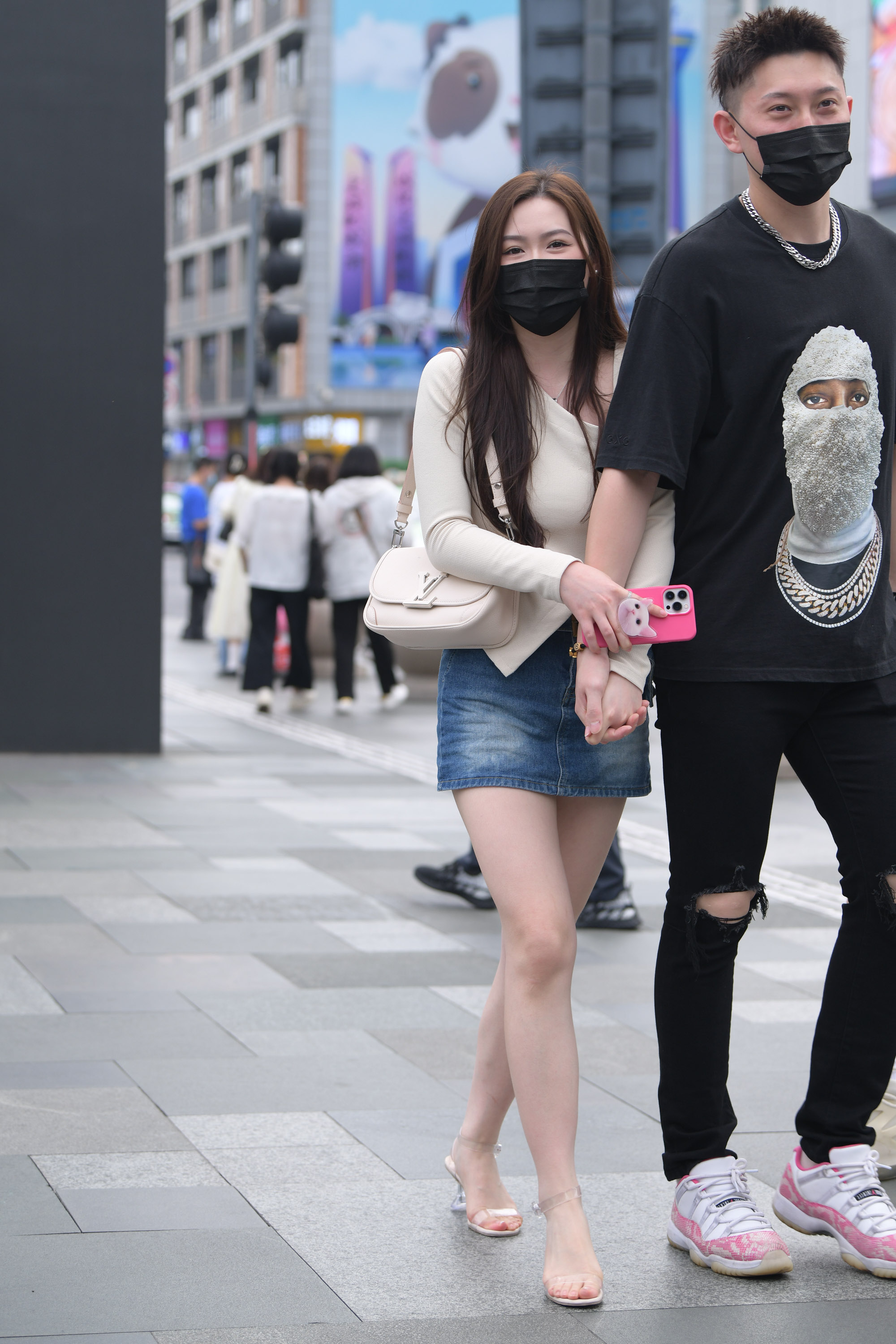  魔镜街拍,裙装,小姐姐,街拍,写真套图,魔镜原图专区