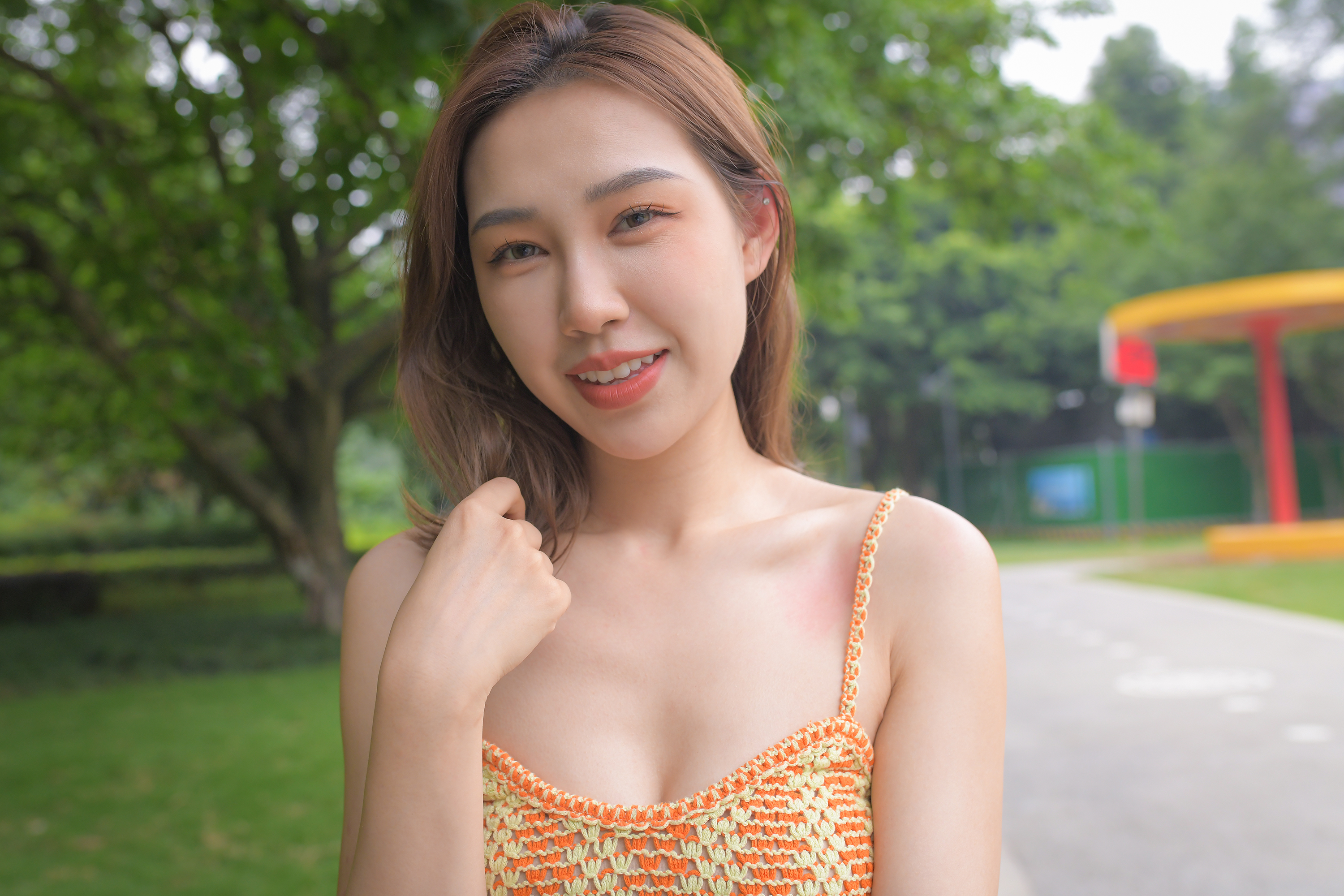 图片[14]-841 牛仔裤美女 34G 瑜姿-KHL.CC-快活林