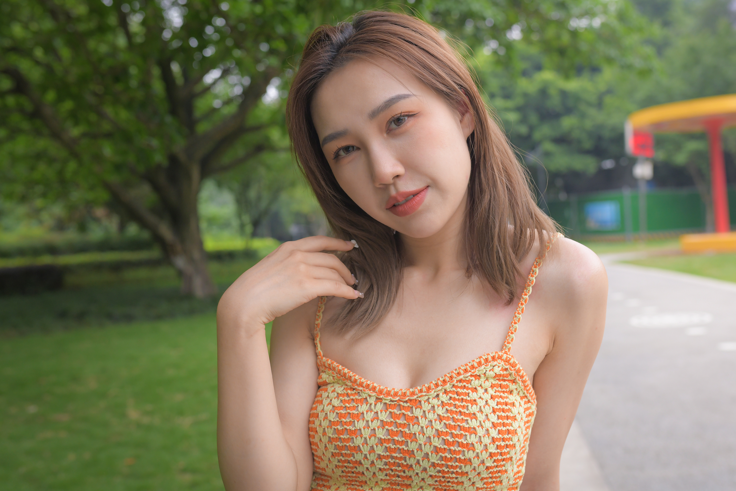 图片[15]-841 牛仔裤美女 34G 瑜姿-KHL.CC-快活林