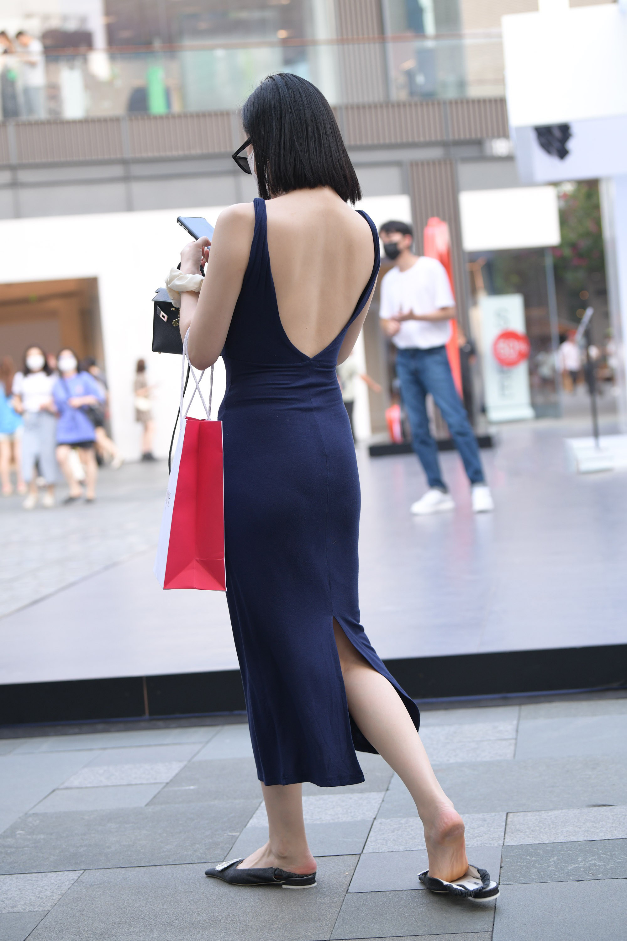  魔镜街拍,裙装,熟女,街拍,写真套图,稚乖画册