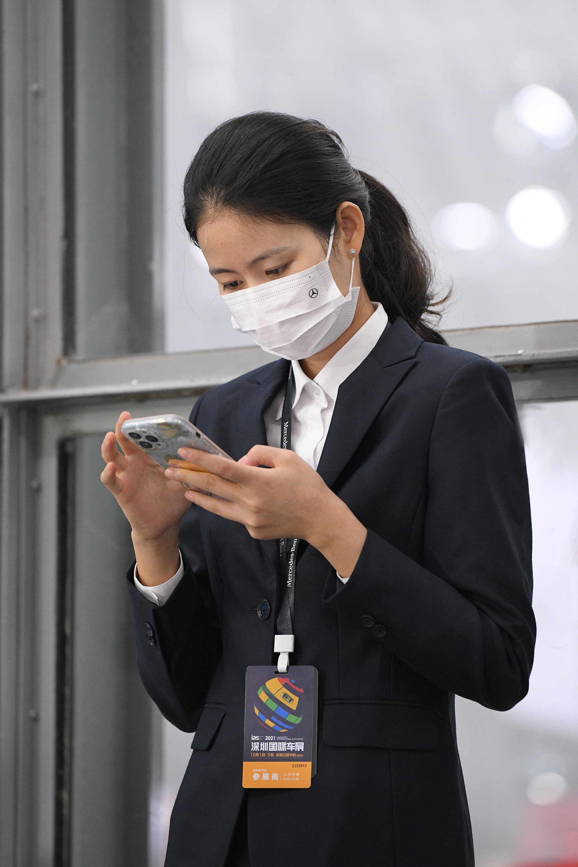  魔镜街拍,丝袜,裙装,展会,小姐姐,街拍,写真套图,思话写真