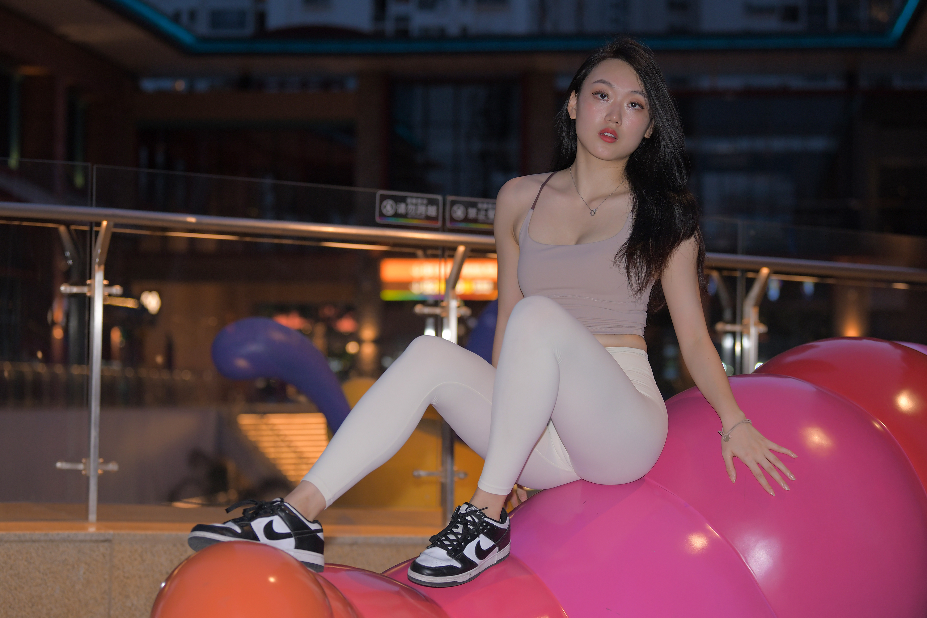 图片[9]-1179 白色紧身裤美女 29G 曼曼-KHL.CC-快活林