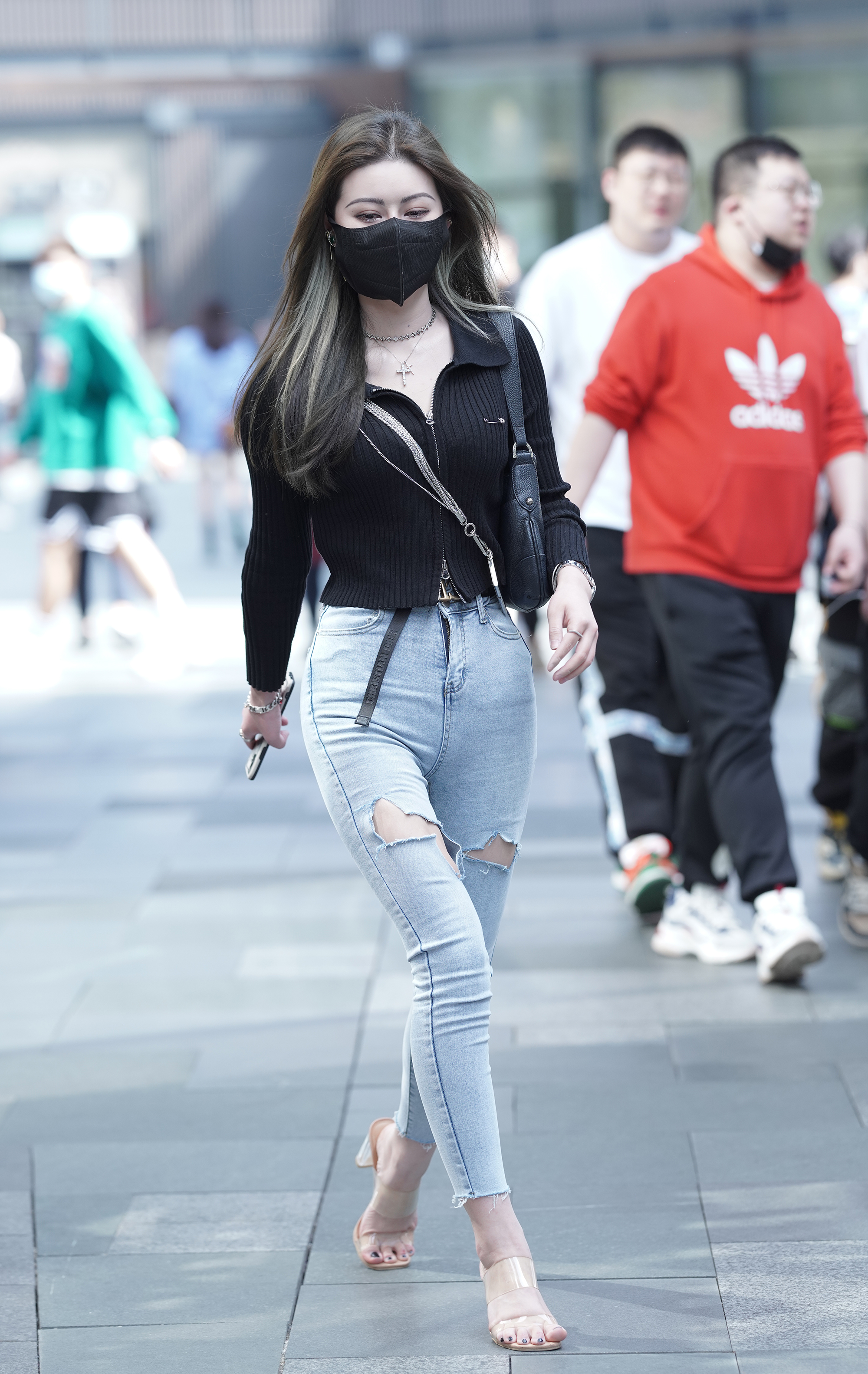  魔镜街拍,,熟女,街拍,写真套图,西尔酱