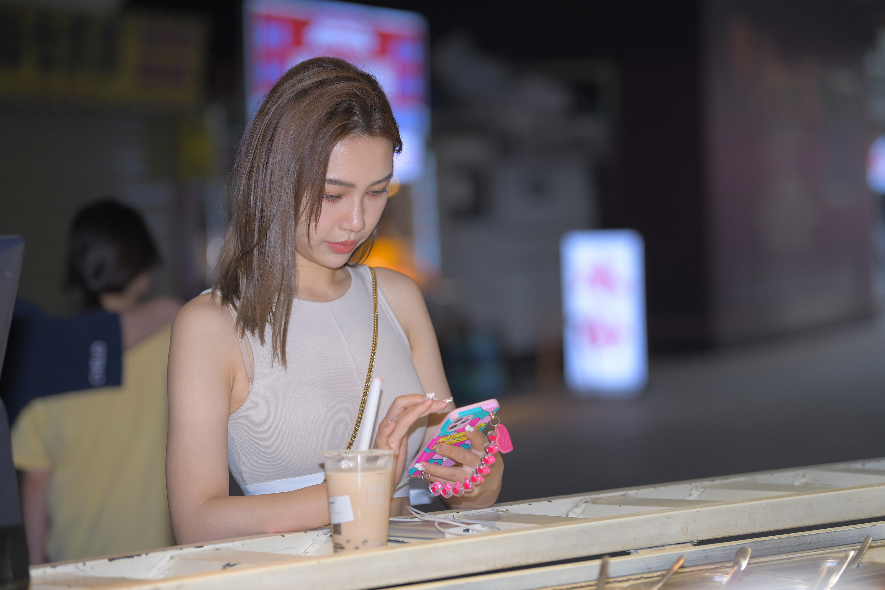 图片[9]-M770 灰绿色瑜伽裤美女 26G 瑜姿-KHL.CC-快活林