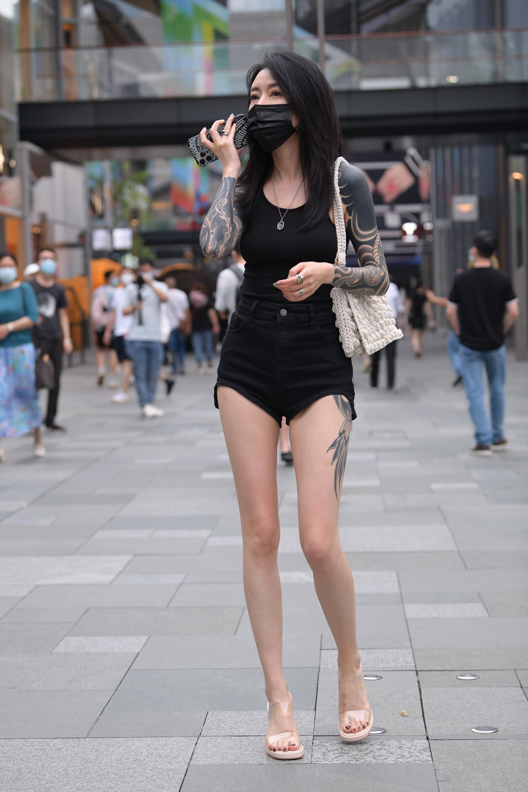  魔镜街拍,热裤,小姐姐,街拍,写真套图,YouWu尤物馆