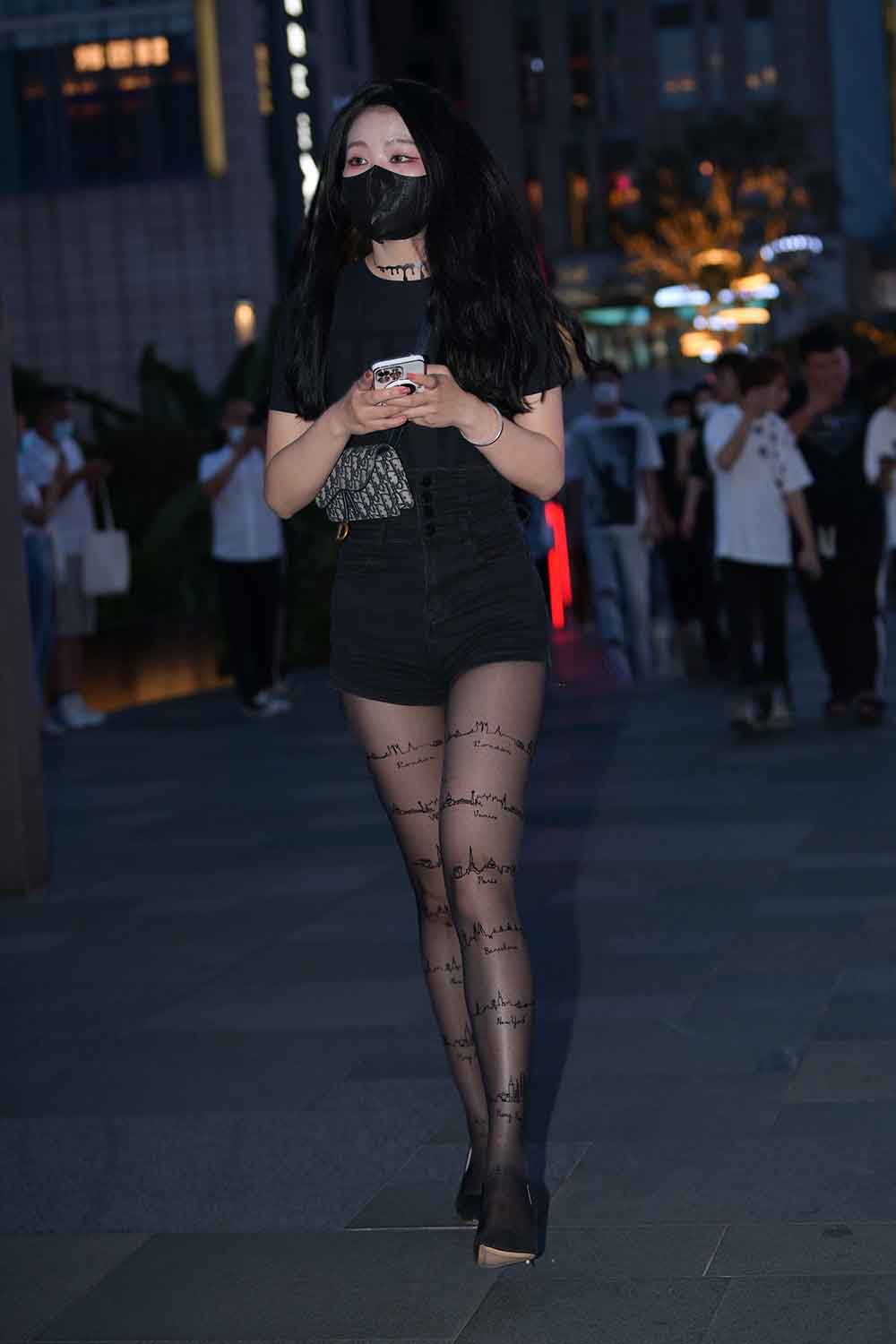 【J5497】黑丝长腿美女（图+视频）-绝色天籁