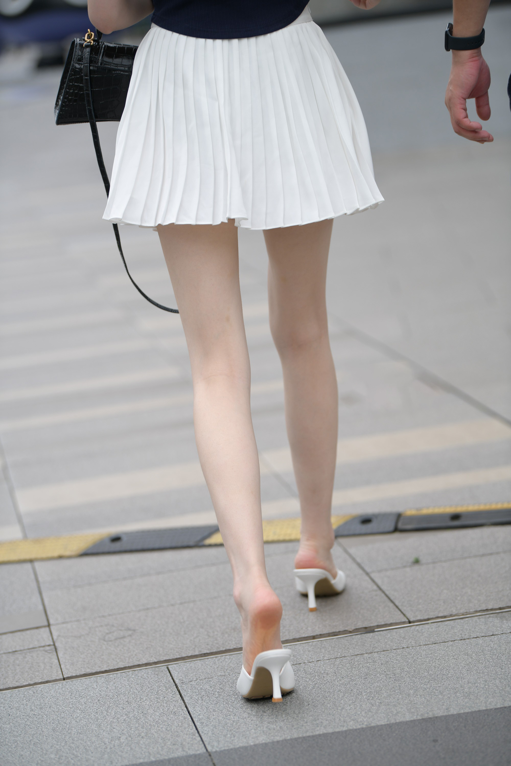  街拍鸭,魔镜街拍,街拍第一站,裙装,小姐姐,街拍,写真套图,萌甜物语