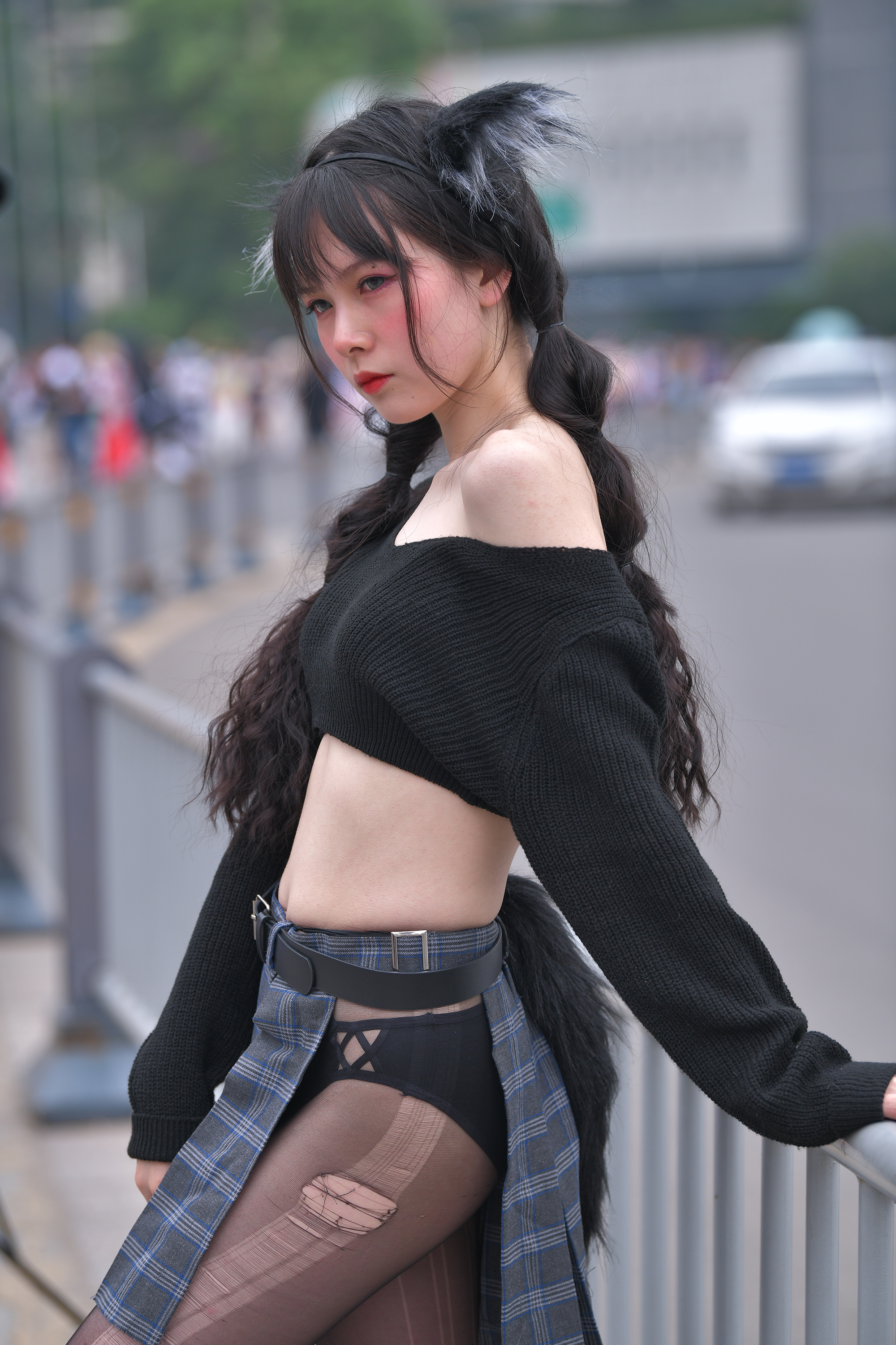  街拍鸭,魔镜街拍,街拍第一站,丝袜,裙装,人妻,街拍,写真套图,纯·美丝映画