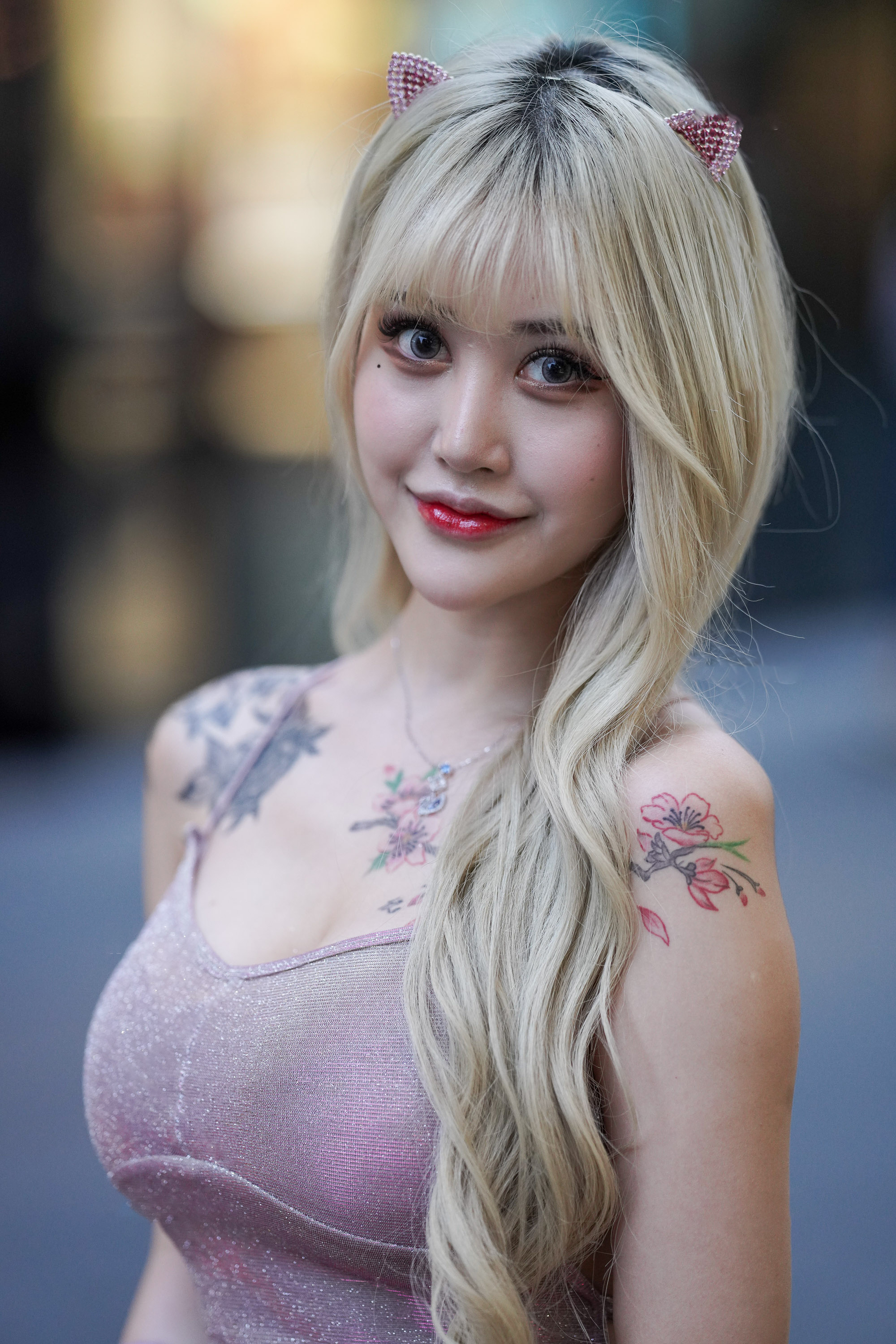  街拍鸭,魔镜街拍,街拍第一站,裙装,熟女,街拍,写真套图,我丝你想