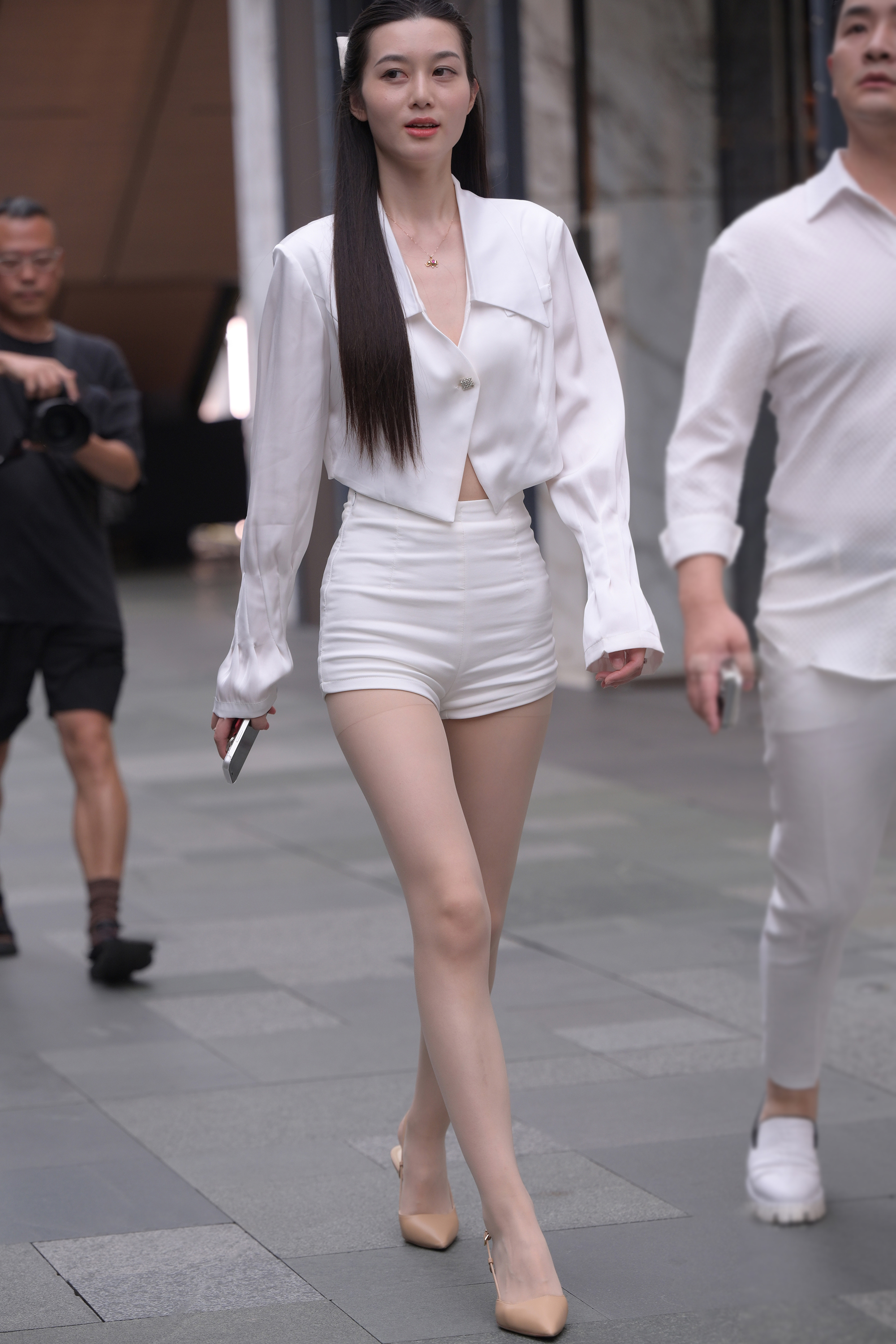图片[4]-J5892 超长美腿热裤肉丝美女-快活林官网