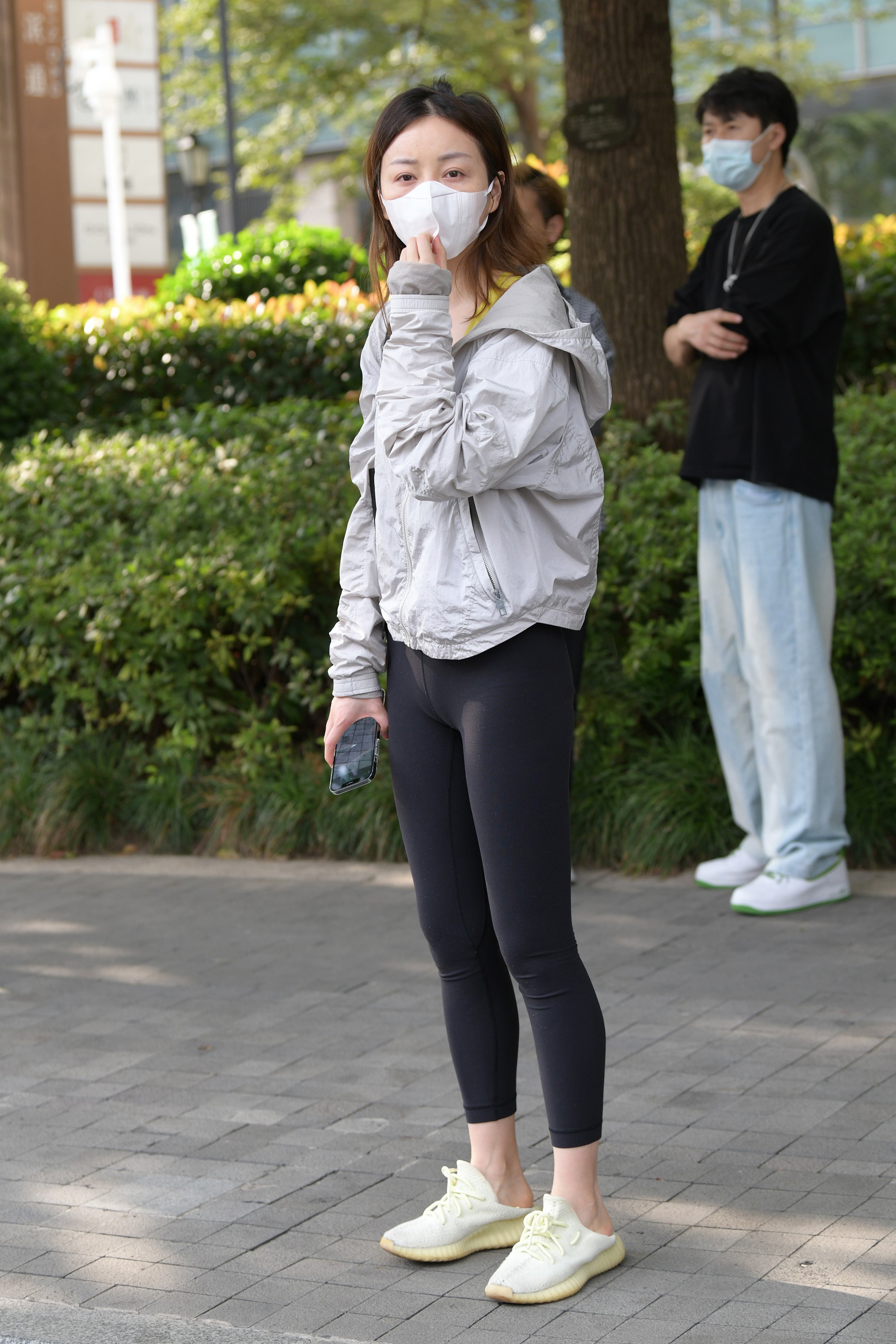  街拍鸭,魔镜街拍,街拍第一站,紧身裤,人妻,街拍,写真套图,魔镜原图专区