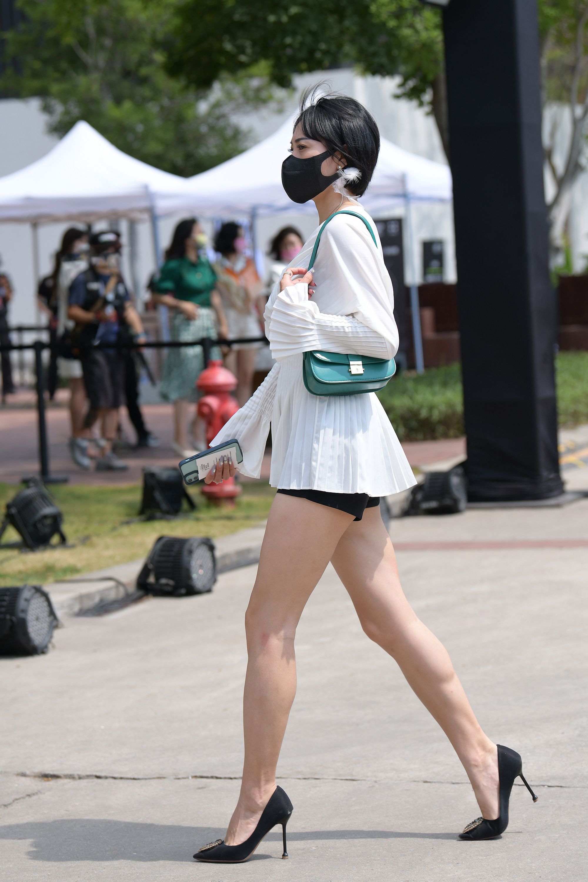  街拍鸭,魔镜街拍,街拍第一站,,小姐姐,街拍,写真套图,二佐Nisa