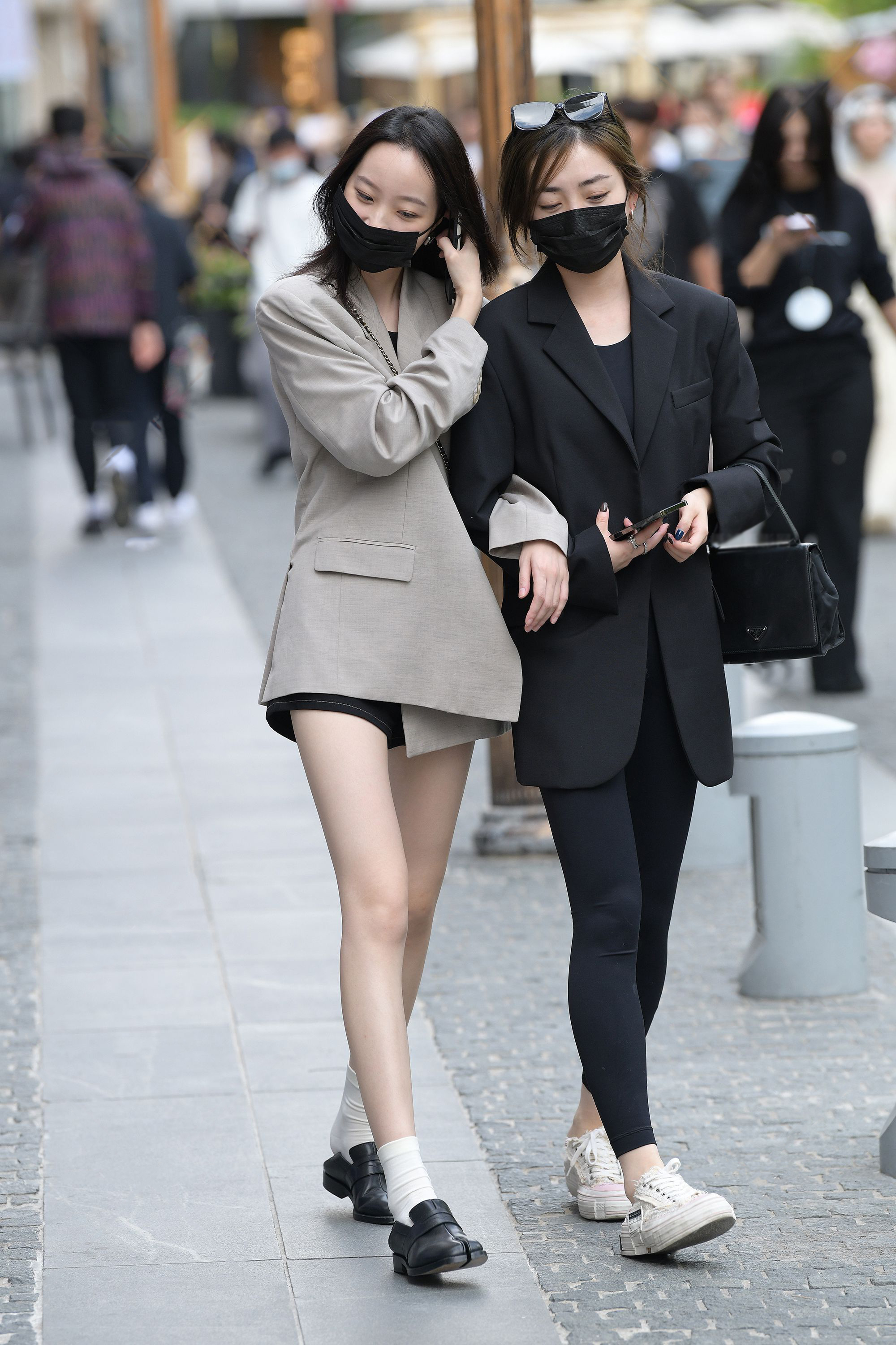  街拍鸭,魔镜街拍,街拍第一站,,美女,街拍,写真套图,小野寺地瓜