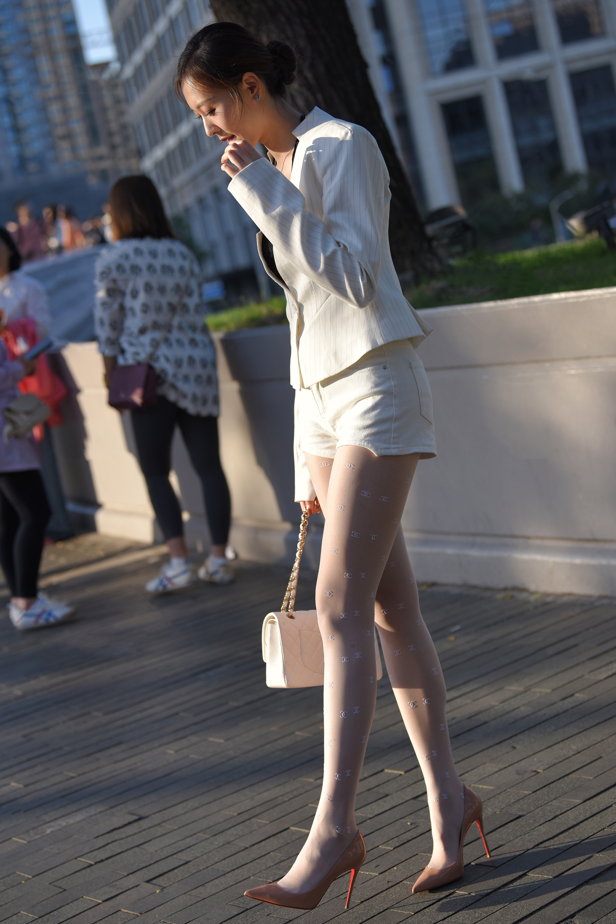  街拍鸭,魔镜街拍,街拍第一站,丝袜,熟女,街拍,写真套图,素人渔夫