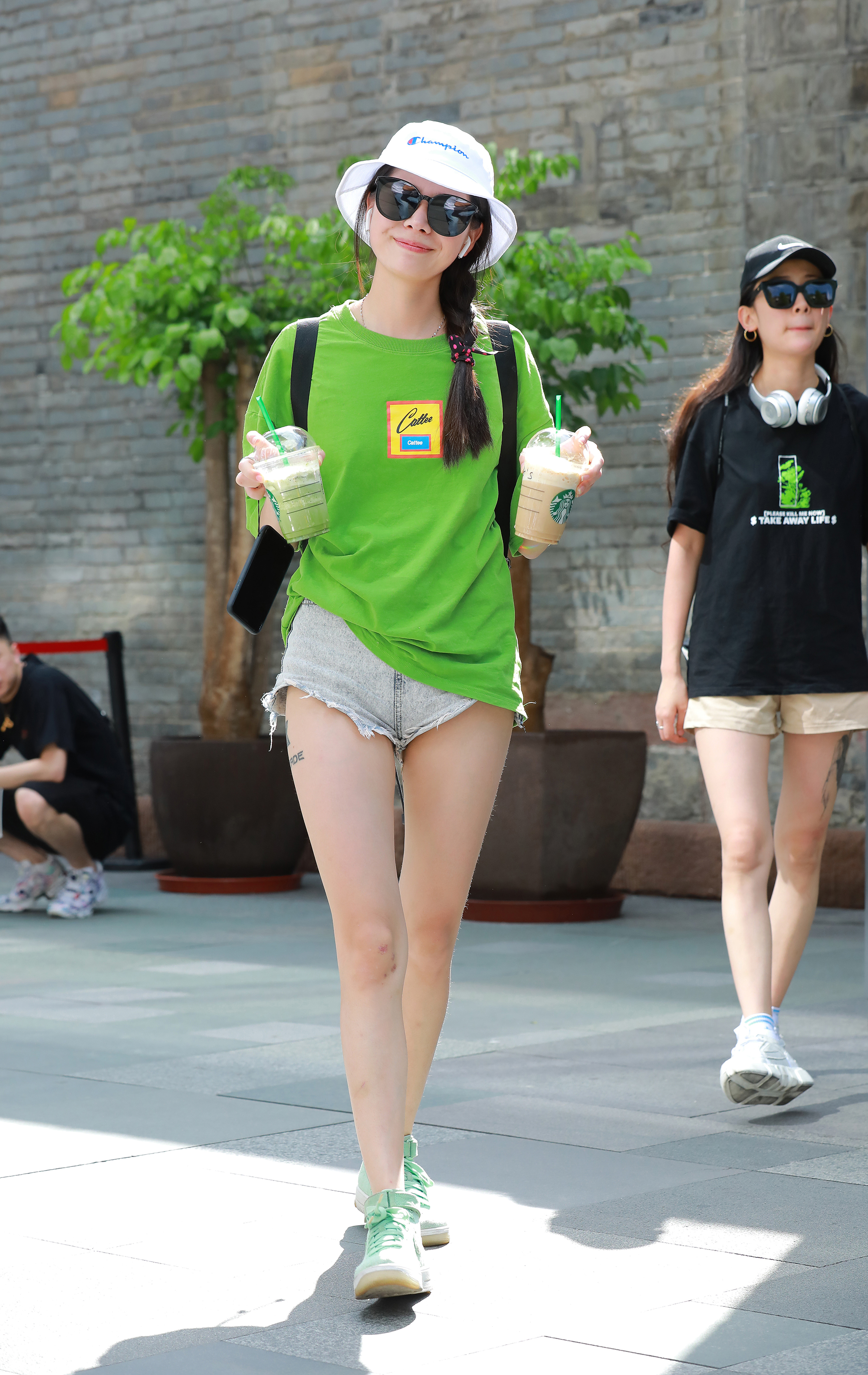 图片[10]-J3969 超短热裤，性感美腿美眉-KHL.CC-快活林