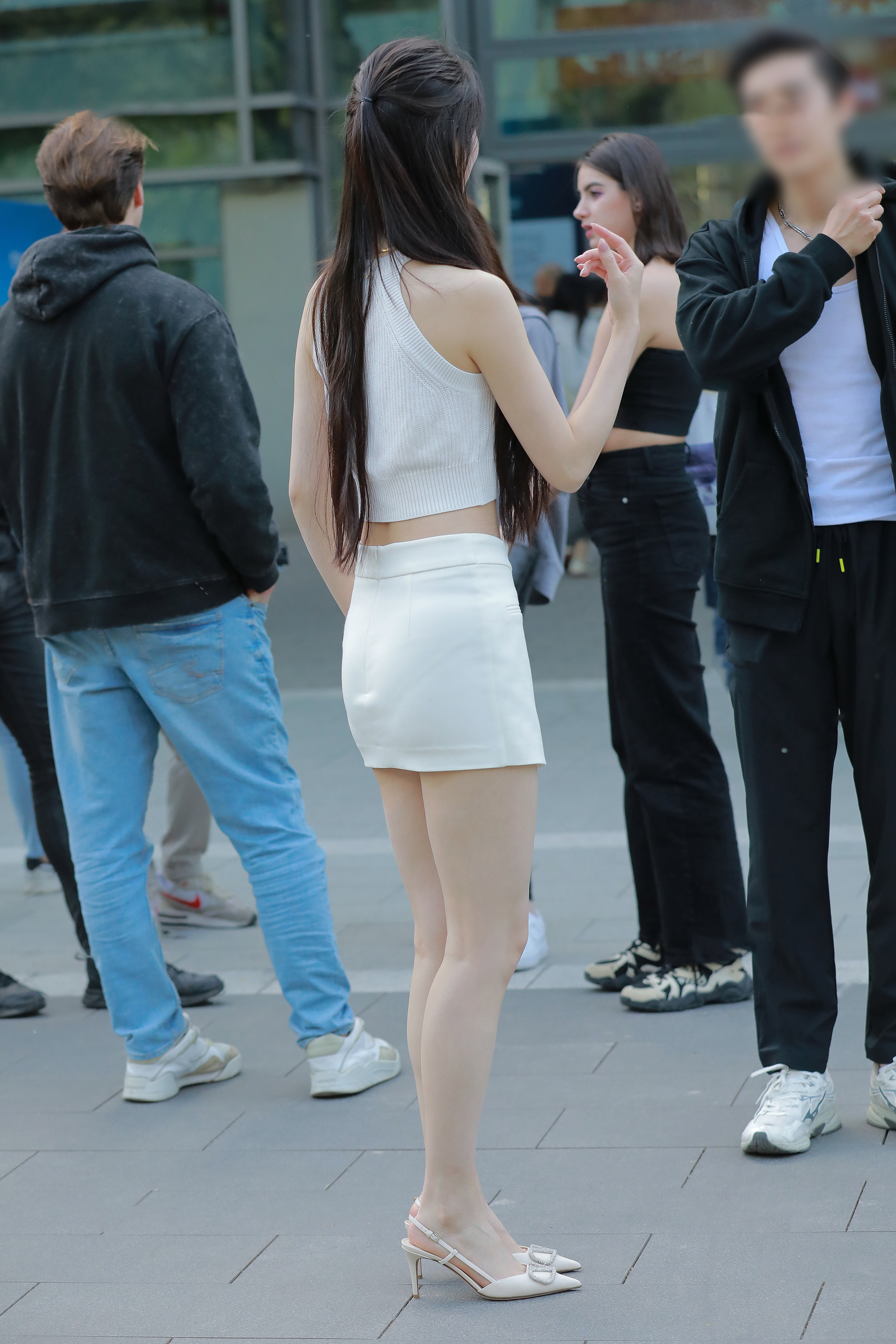  街拍鸭,魔镜街拍,街拍第一站,裙装,熟女,街拍,写真套图,BoLoli波萝社新刊