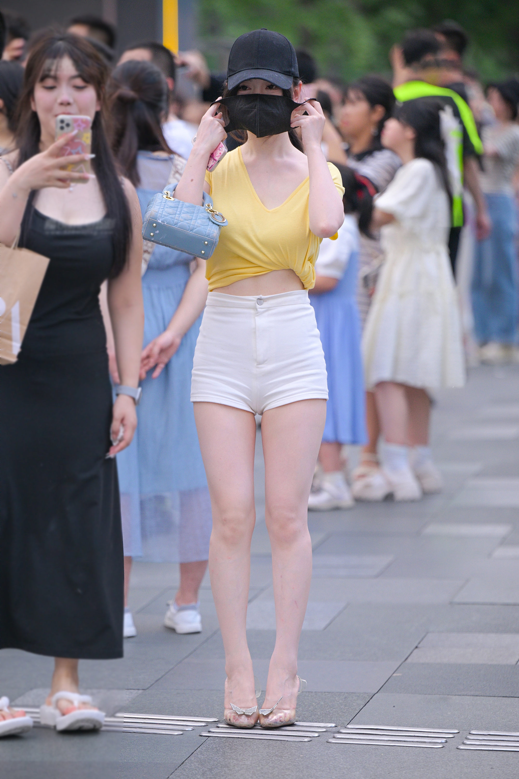 图片[4]-J6349 热裤美腿高跟-KHL.CC-快活林