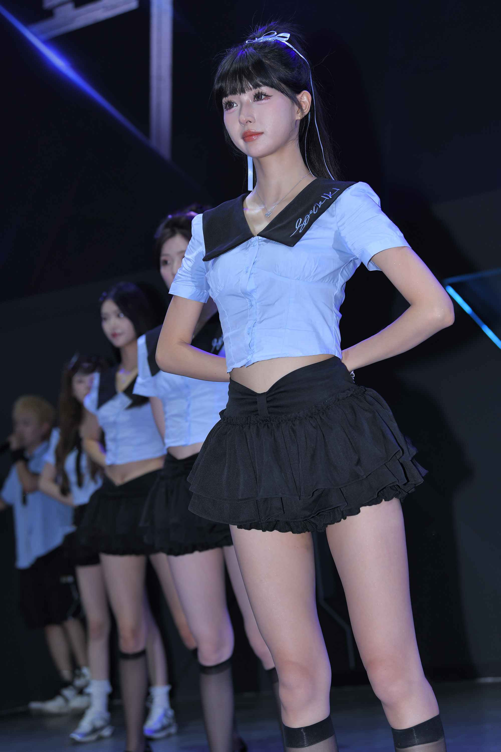  街拍鸭,魔镜街拍,街拍第一站,丝袜,裙装,美女,街拍,写真套图,轩萧学姐