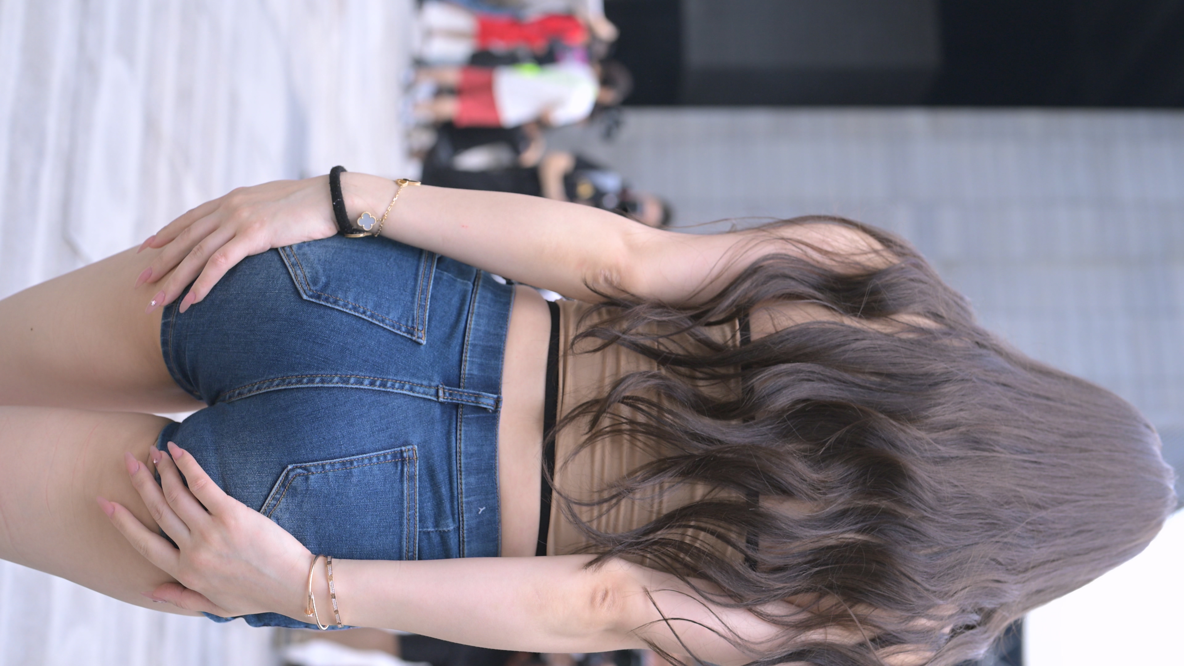 图片[9]-J6445 肉感热裤美女 4K 17G-KHL.CC-快活林