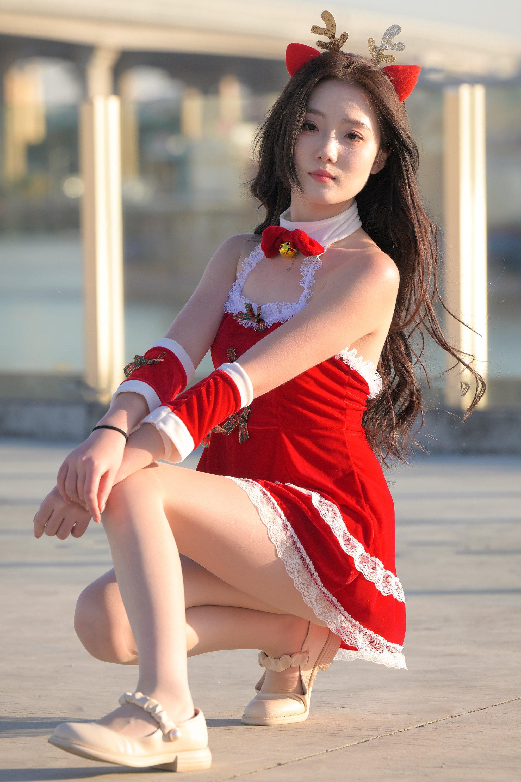 图片[2]-M1301 圣诞美眉（纯享版） 1644P 29G★11G 4K 小鹿-KHL.CC-快活林
