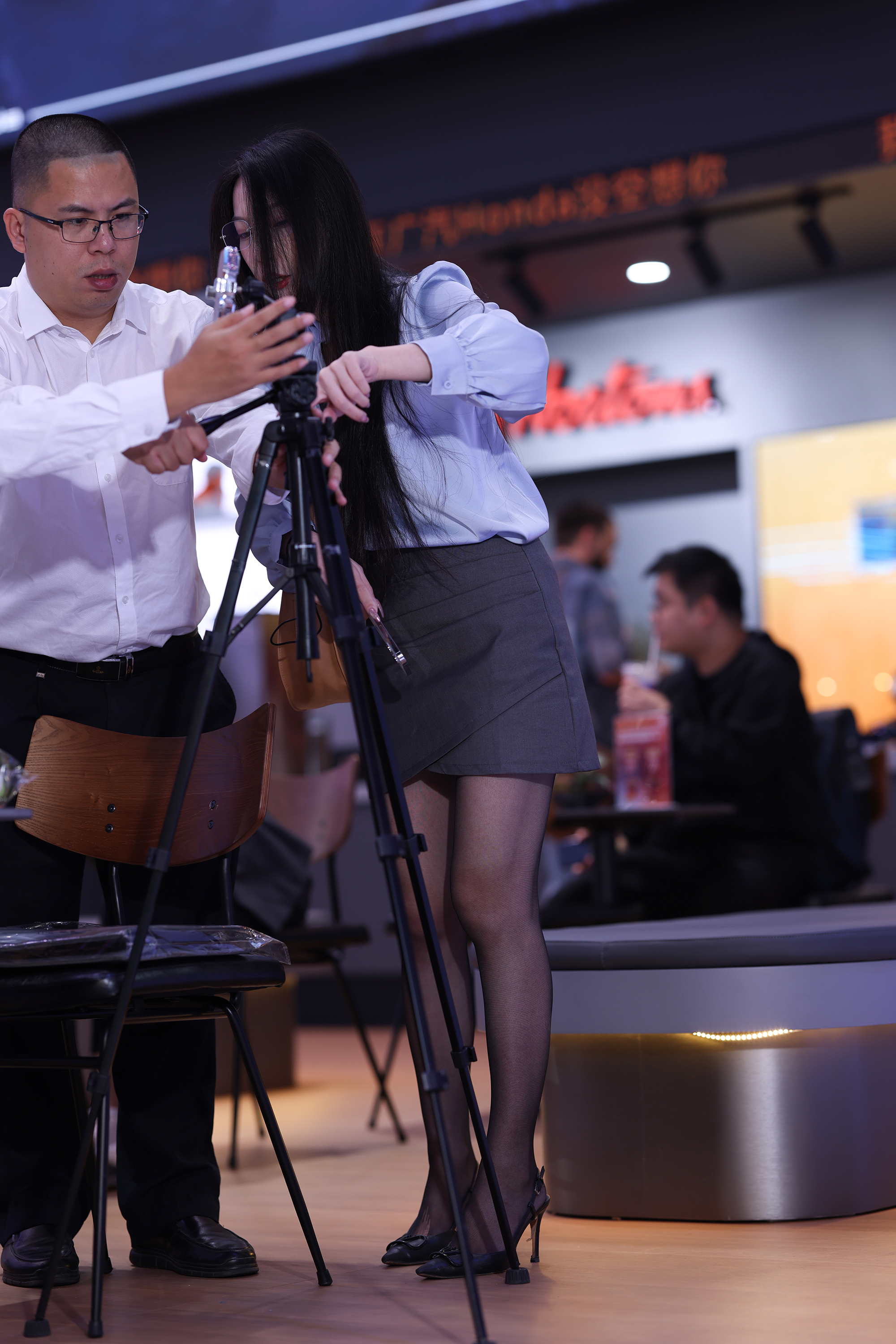  街拍鸭,魔镜街拍,街拍第一站,丝袜,裙装,熟女,街拍,写真套图,小野寺地瓜