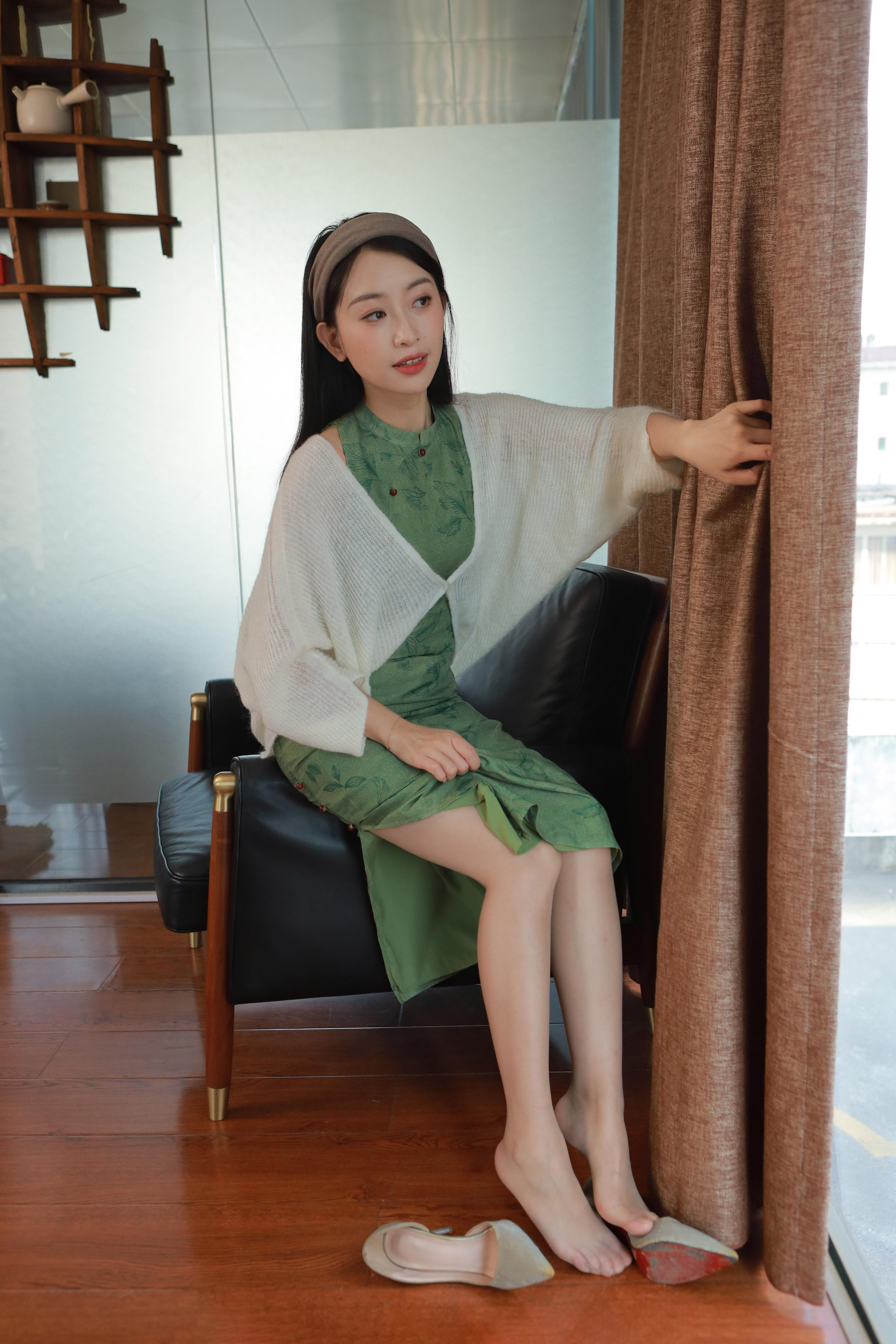 图片[10]-★限定套图★ D0628 一抹青黛 小婕-KHL.CC-快活林