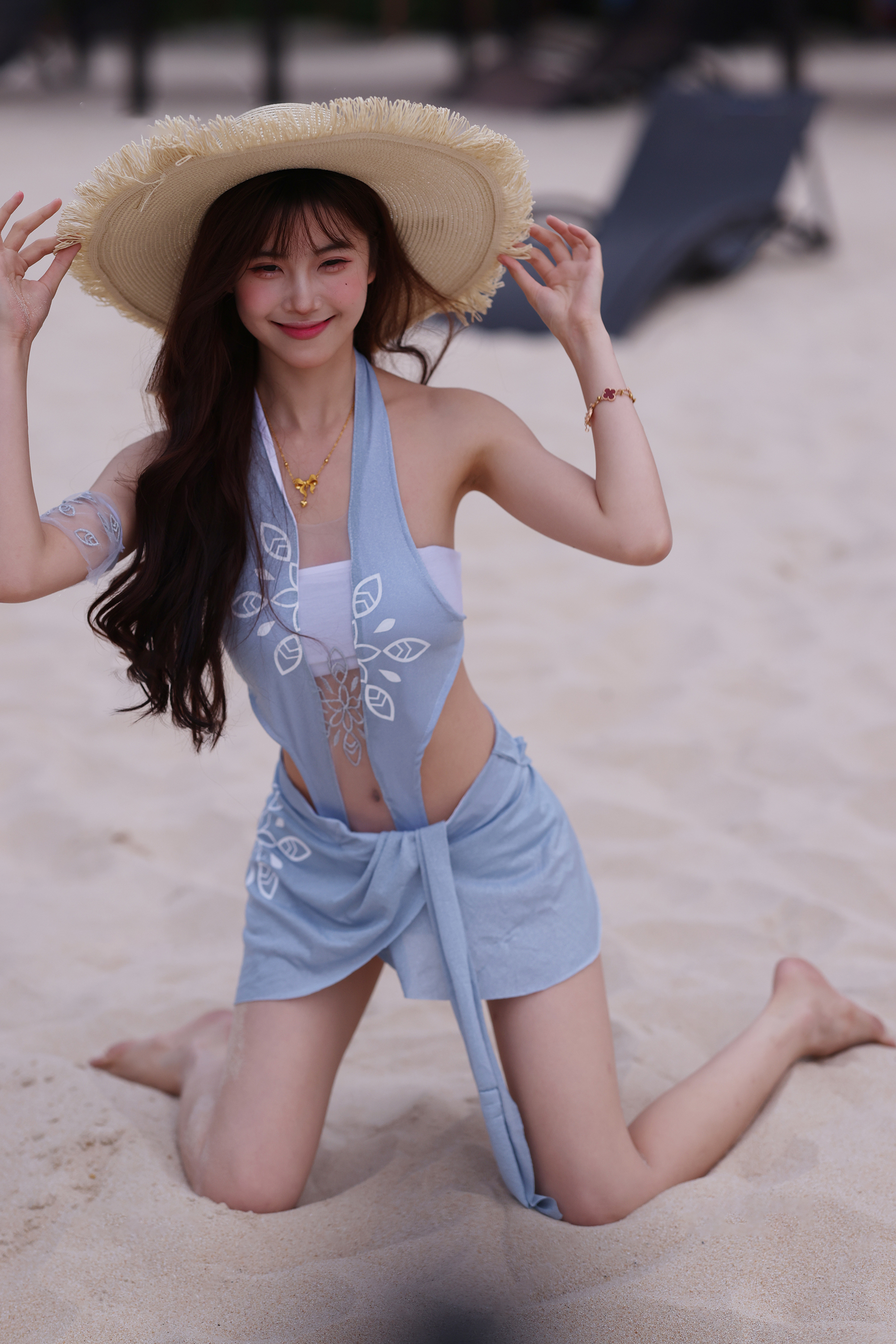  街拍鸭,魔镜街拍,街拍第一站,泳装,少妇,街拍,写真套图,MSLASS梦丝女神