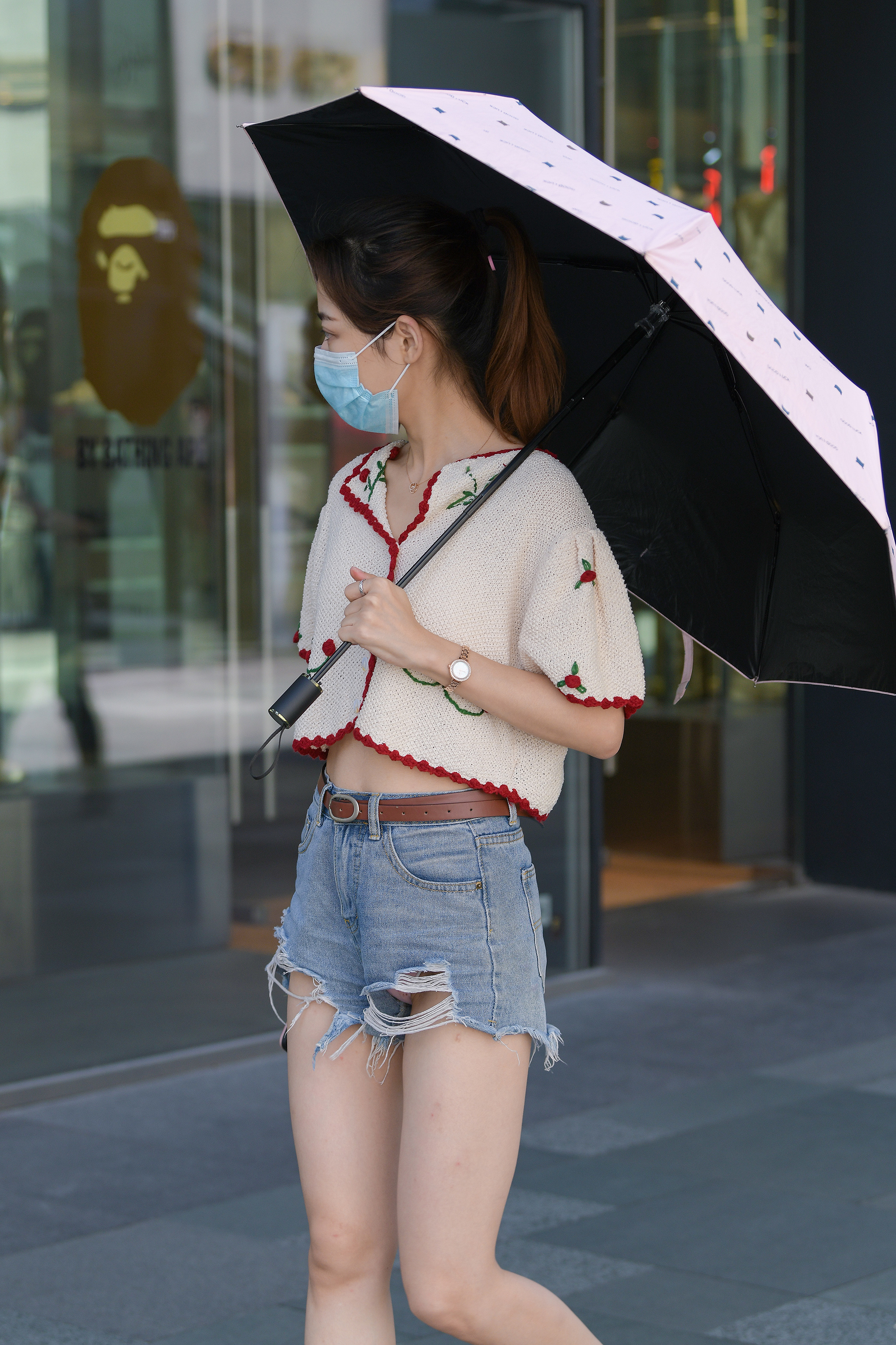 【J0521】夏日热裤美眉