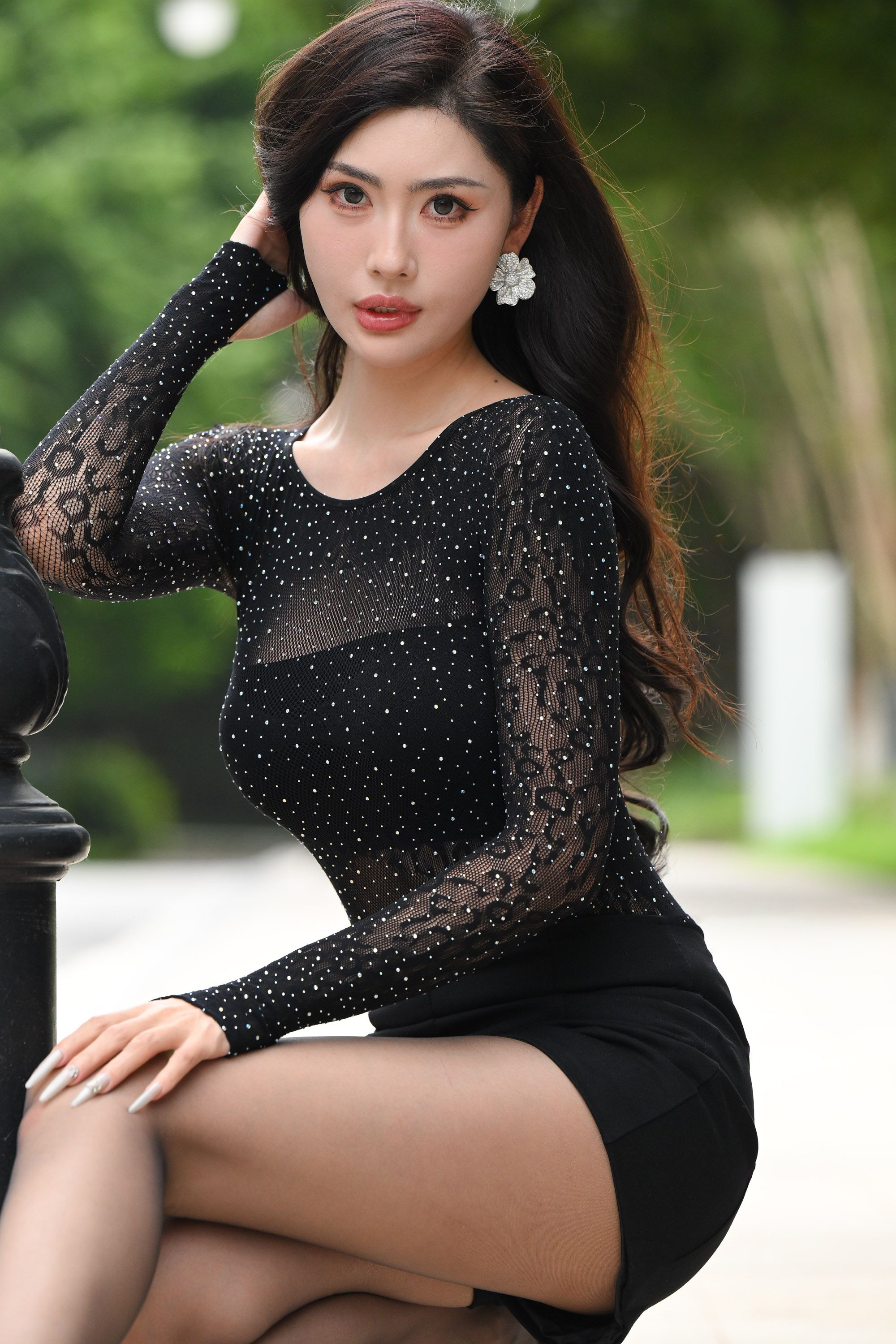 ★视频+套图★ J6883 黑丝细高跟叶濛雨-KHL.CC-快活林