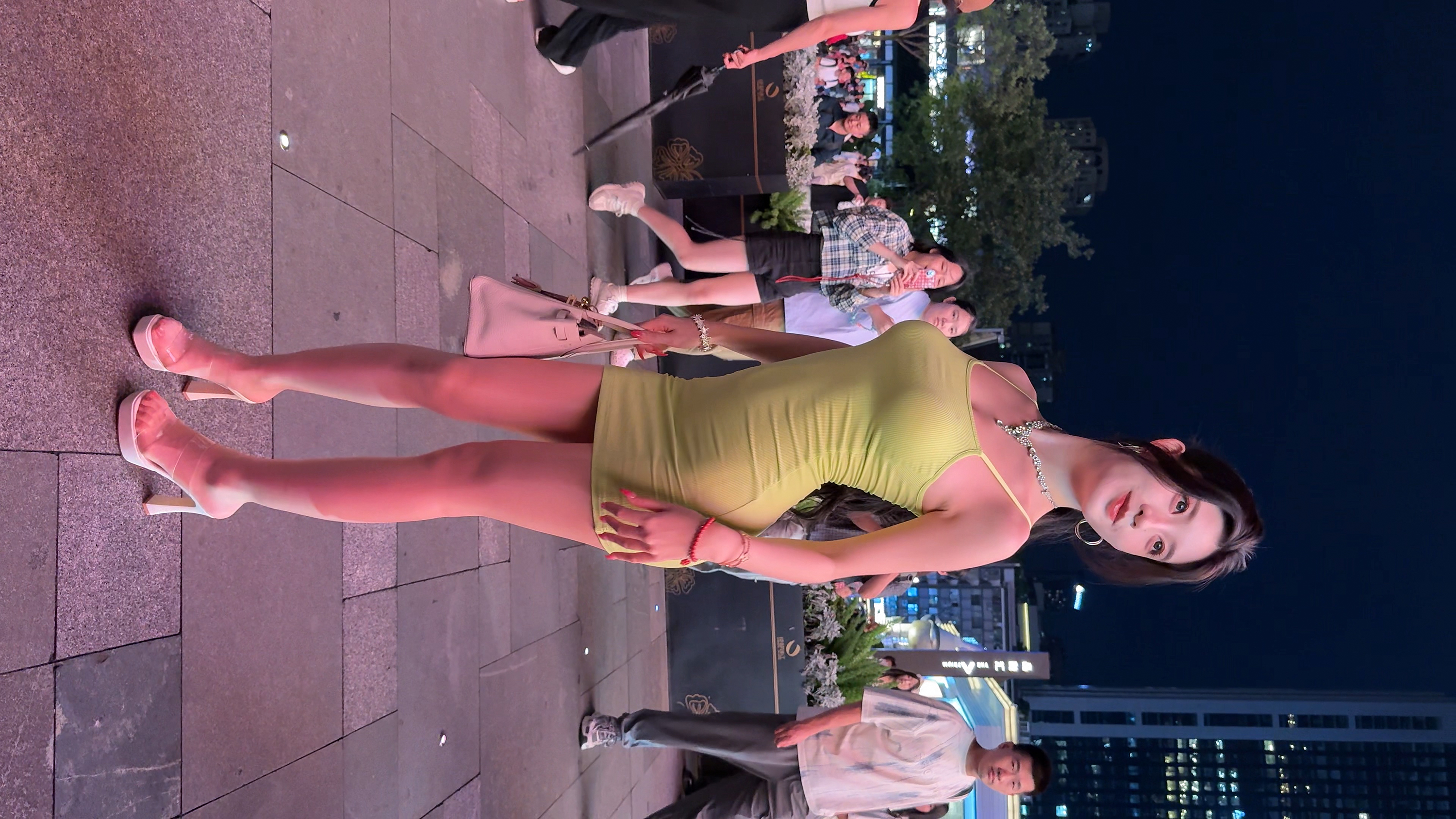 图片[14]-J6949 黄色吊带包臀裙 BB酱-KHL.CC-快活林-魔镜模拍写真资源下载