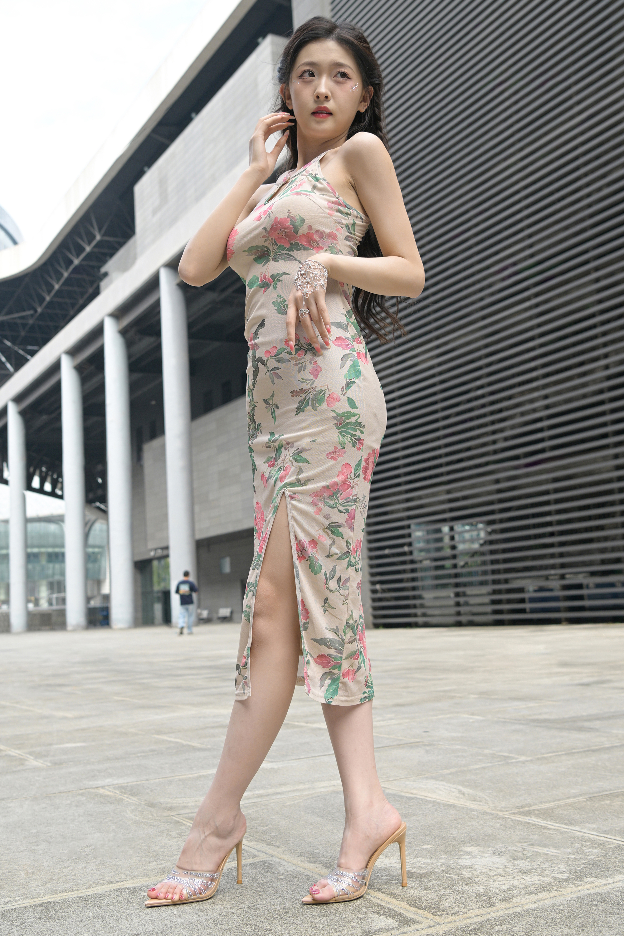 图片[8]-J6958 绵绵旗袍 任绵绵-KHL.CC-快活林-魔镜模拍写真资源下载