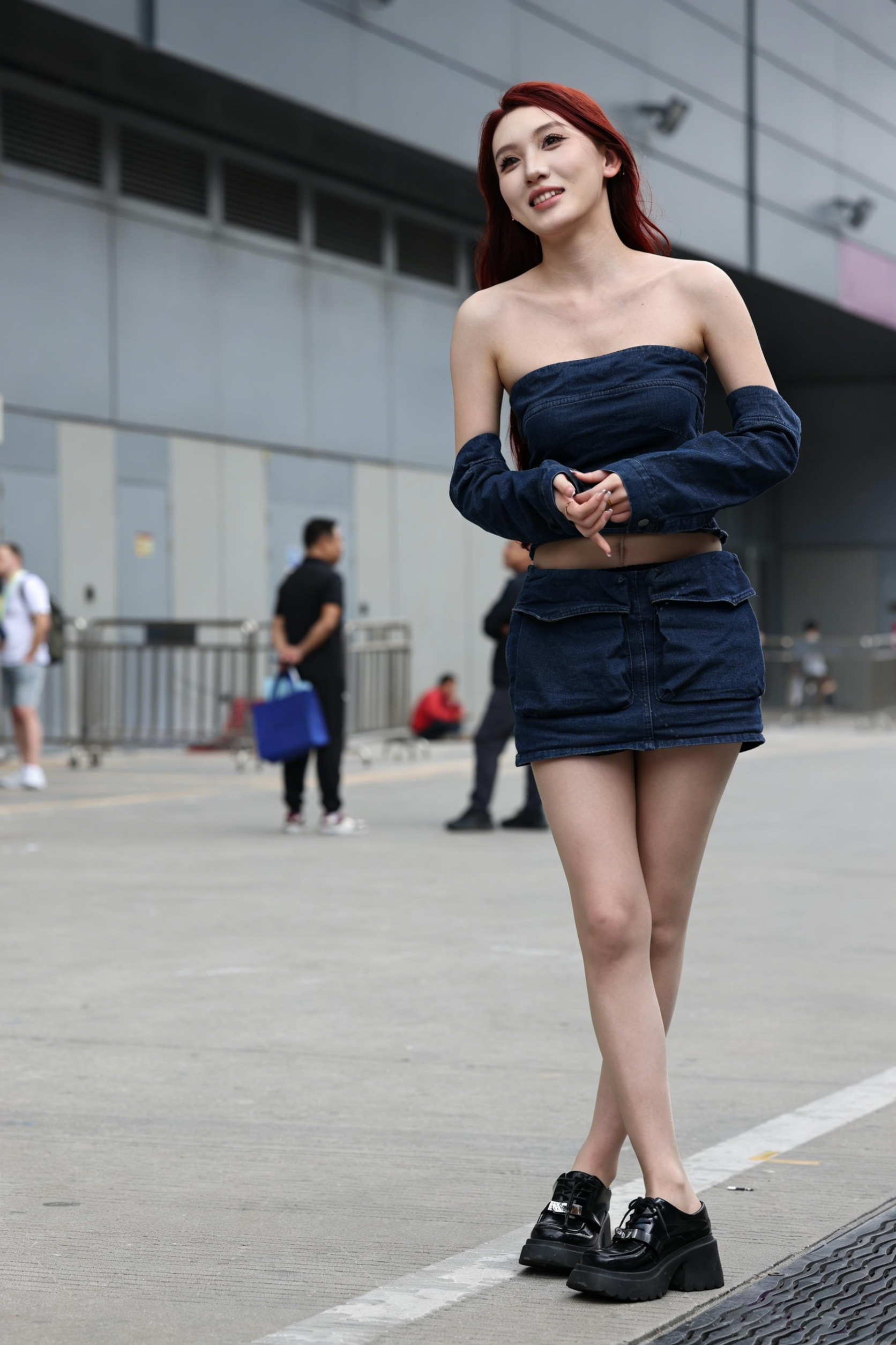 图片[11]-J7150 原味瑶瑶的油亮灰色丝袜-KHL.CC-快活林-魔镜模拍写真资源下载