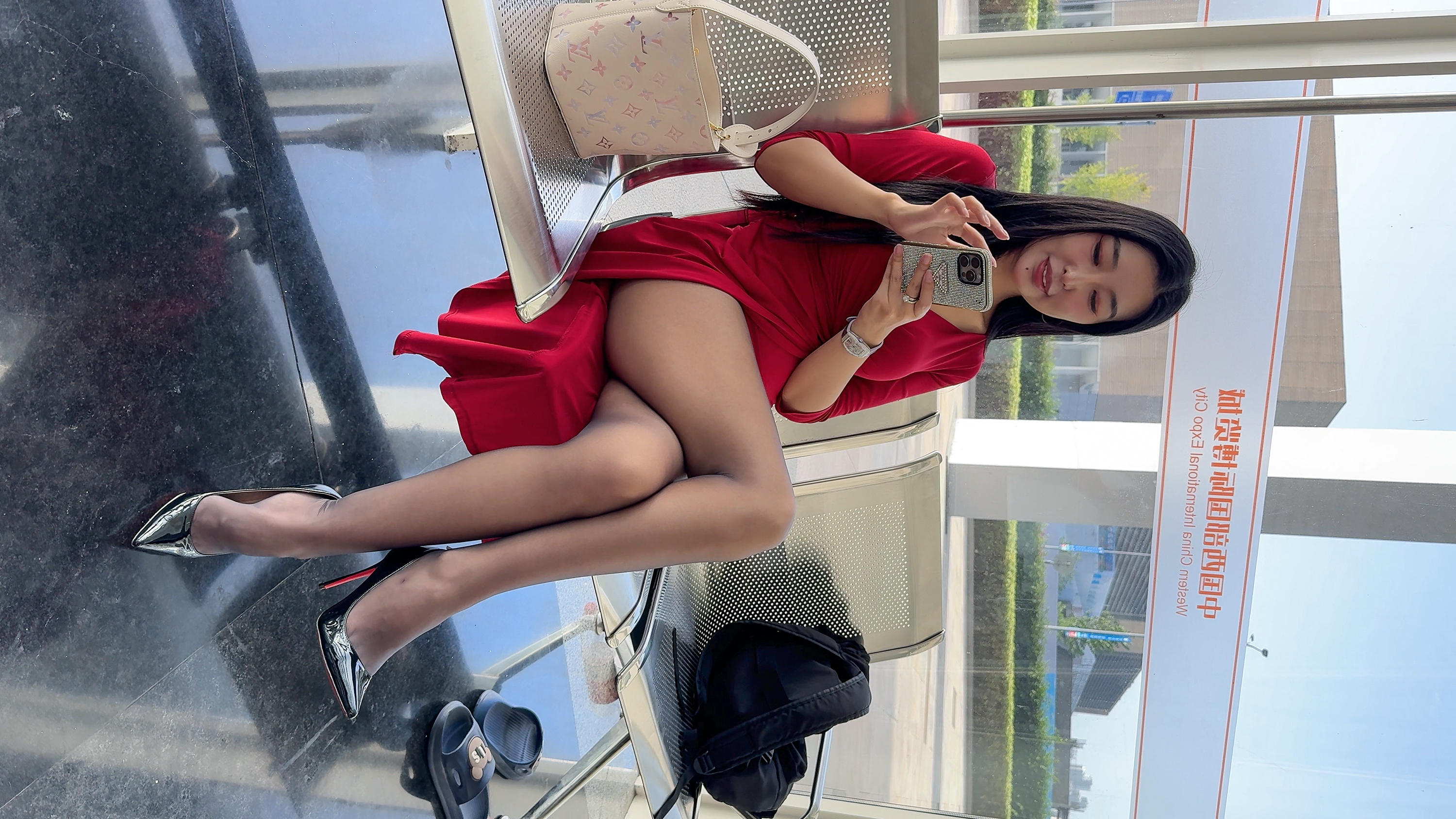 图片[8]-J7157 黑丝高跟美女 刘香-KHL.CC-快活林-魔镜模拍写真资源下载